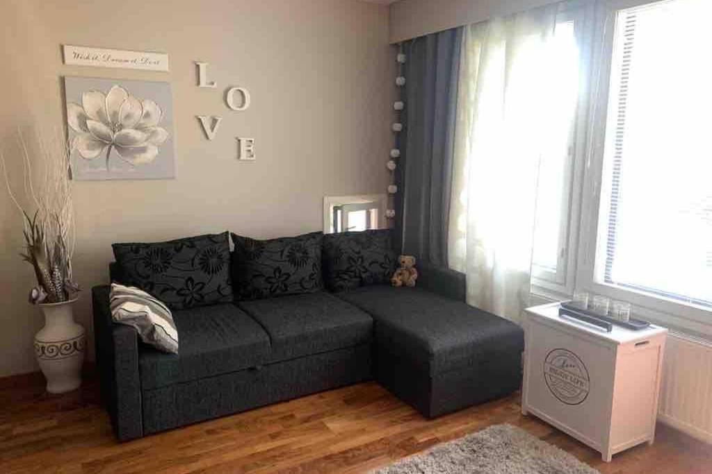 Luxus House With Sauna Nearby Airport Daire Vantaa Dış mekan fotoğraf